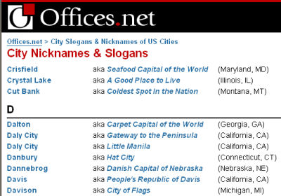 city-slogans